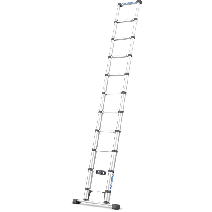 Compactstep L, Teleskop-Sprossen-Anlegeleiter, 11 Sprossen