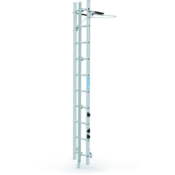 Maststeigleiter - Einzelteil Oberleiter - 10 Sprossen/Stufen