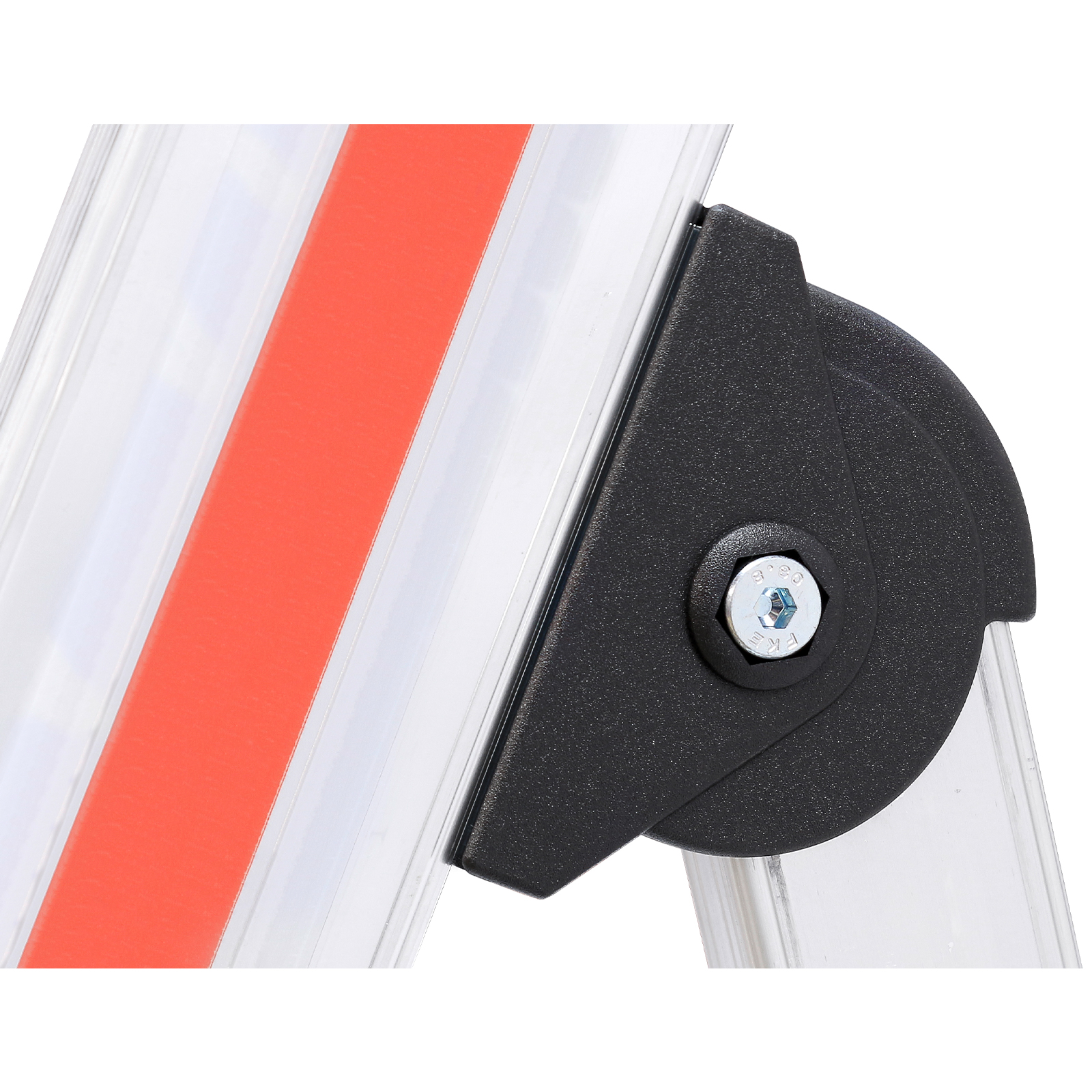 Stufenstehleiter R13 mit Plattform, einseitig begehbar - 6 Stufen