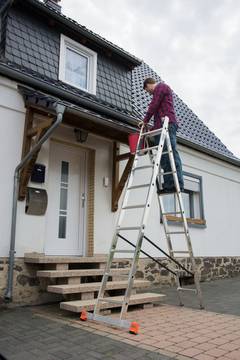 Monto Mehrzweckleiter Dubilo 2x9 Sprossen Monto Mehrzweckleiter Dubilo 2x9 Sprossen