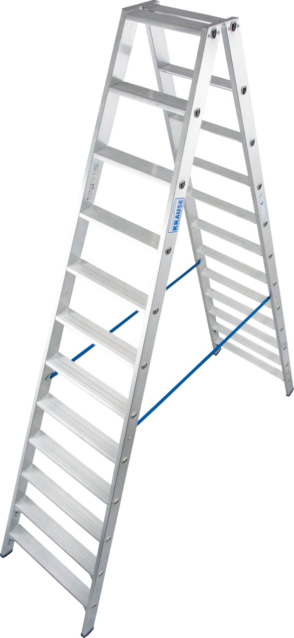 Stabilo Stufen-Doppelleiter 2x12 Stufen