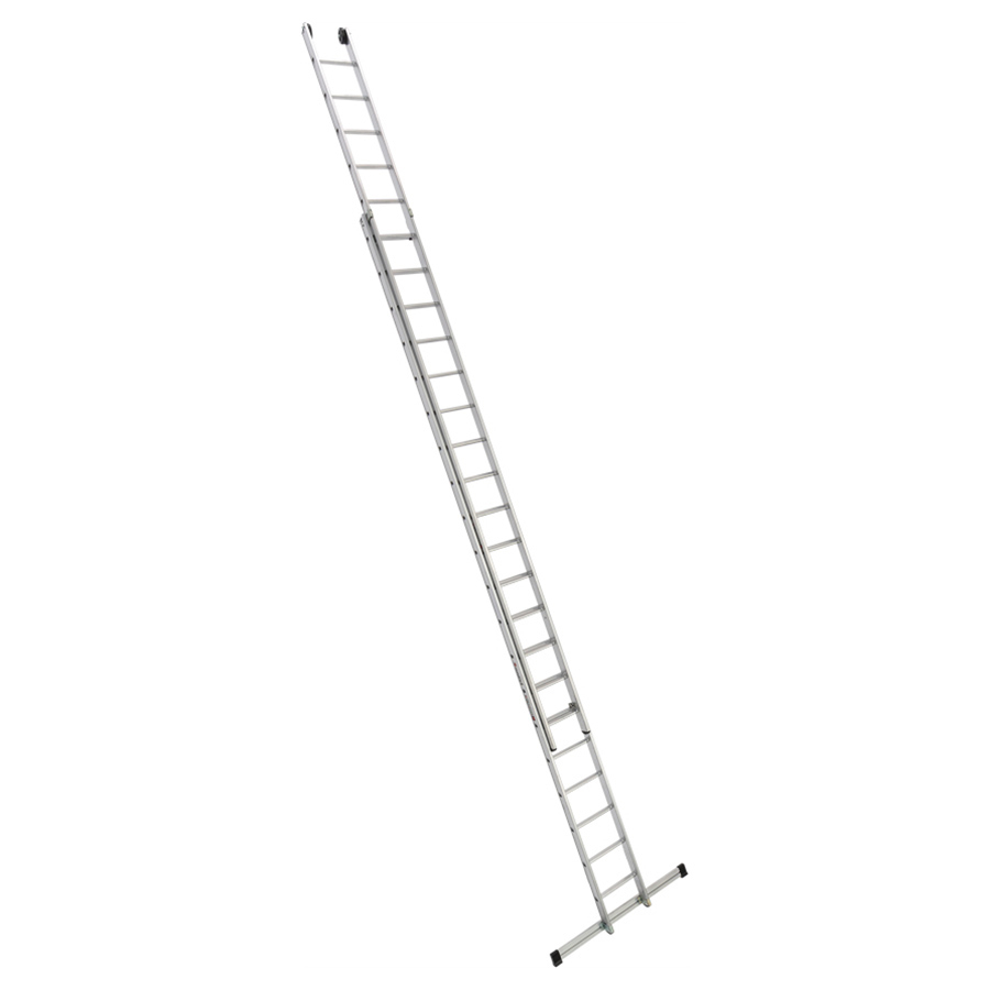 PREMIUM line Alu-Schiebeleiter 2-teilig, 2 x 20 Sprossen mit Trennsicherung