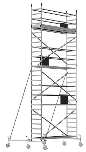 Rhein PROFI - Länge: 3,09 m - Breite: 0,74 m, Standhöhe 2,40 m 