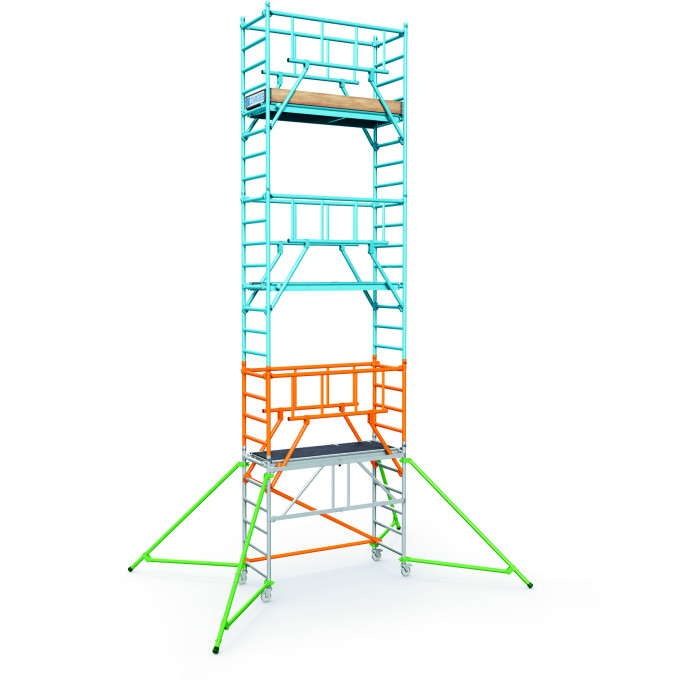 PaxTower S-PLUS 1T, 0,72 x 1,80 m, Standhöhe 5,55 m