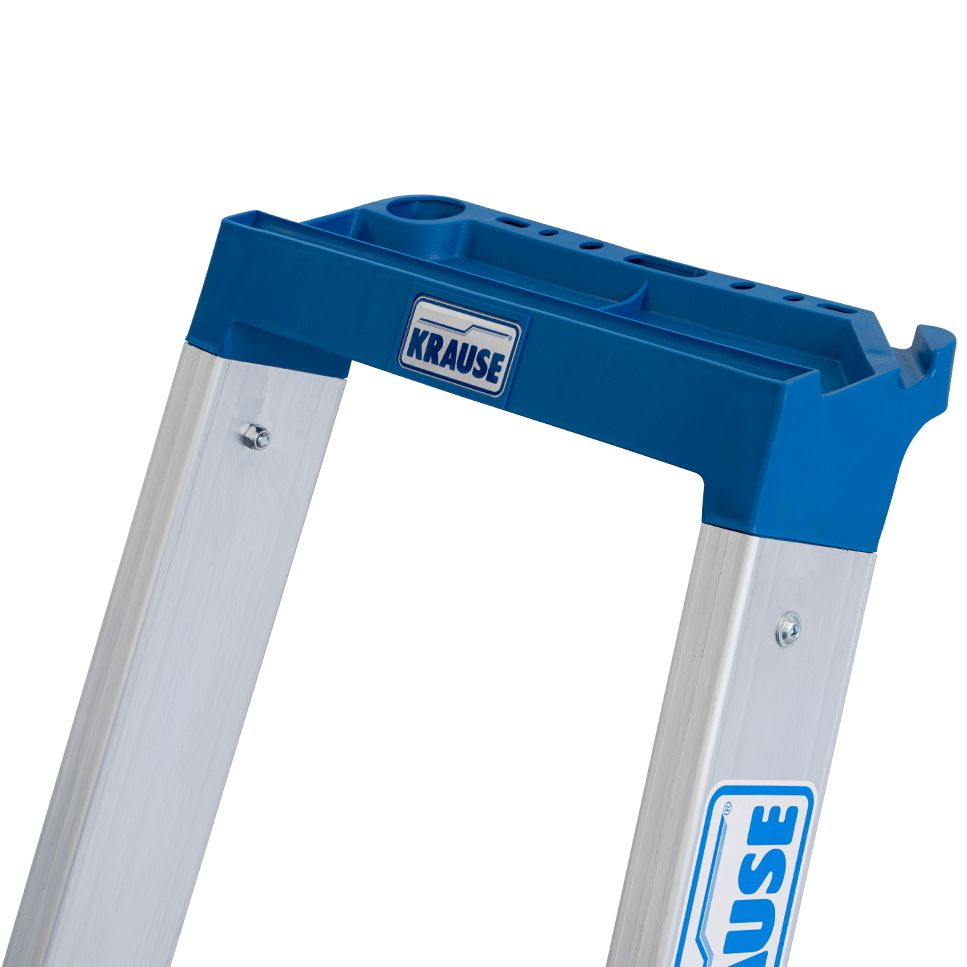 STABILO Stufen-Stehleiter, fahrbar mit Traverse 6 Stufen STABILO Stufen-Stehleiter, fahrbar mit Traverse 6 Stufen