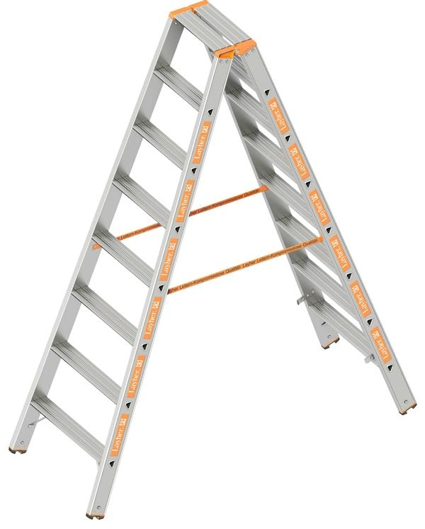 Stufenstehleiter TOPIC 1043 - 2x8 Stufen