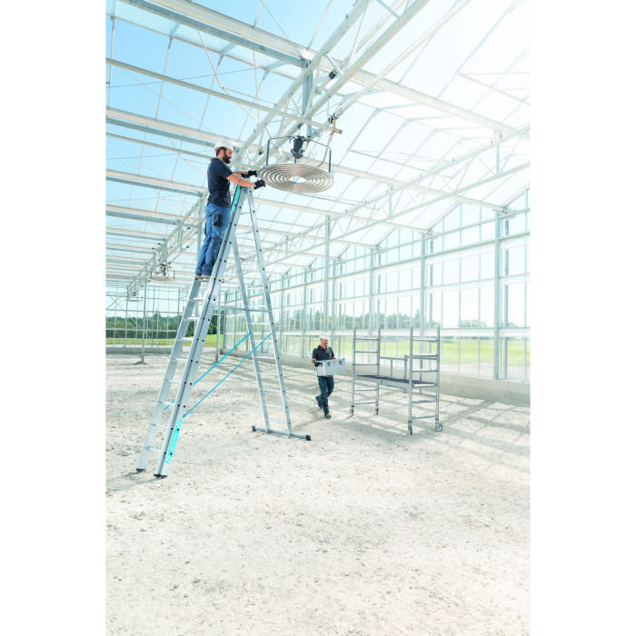 Skymaster X, Gebördelte Mehrzweckleiter, 3-teilig, 3x14 Sprossen