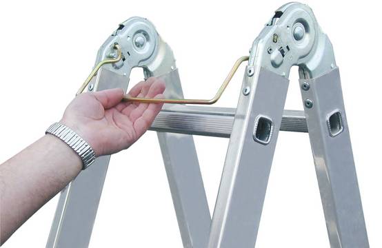 TriMatic Gelenk-Doppelleiter 2x8 Sprossen TriMatic Gelenk-Doppelleiter 2x8 Sprossen