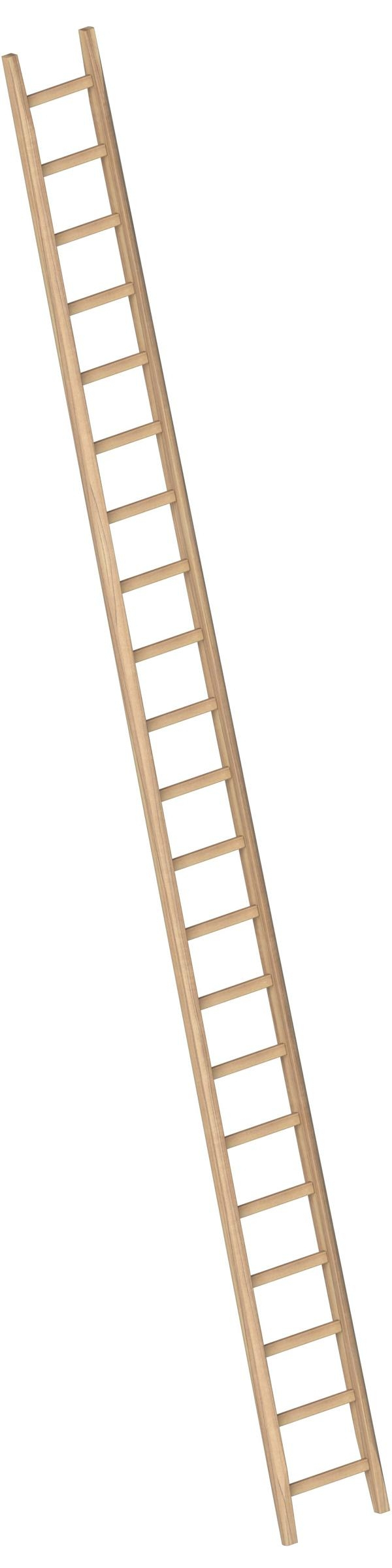 Bau-Holzanlegeleiter 1036 - 21 Sprossen