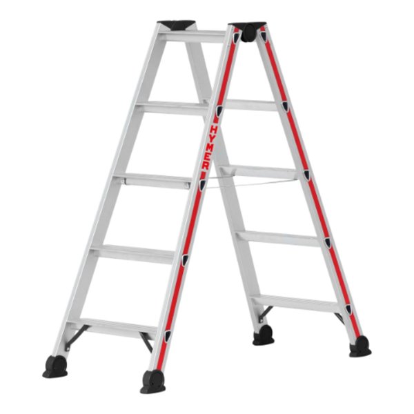 Stufenstehleiter, beidseitig begehbar - 2x6 Stufen
