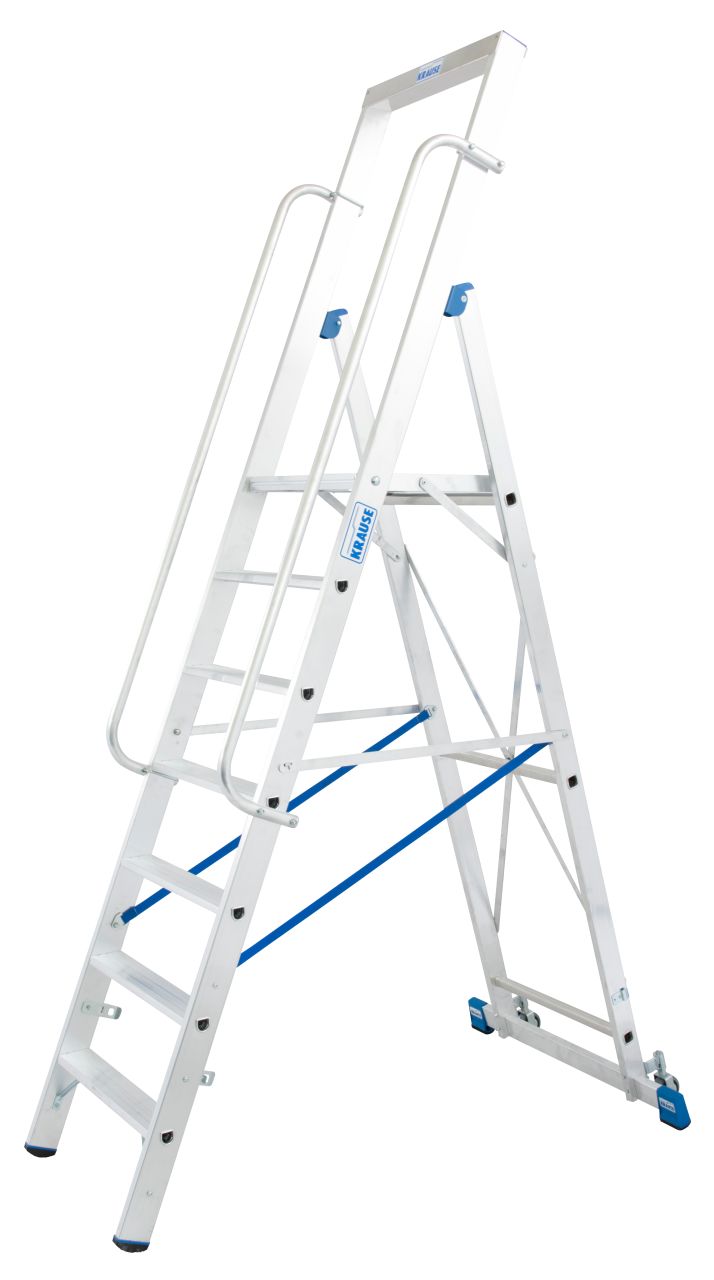 Stabilo Stufen-Stehleiter mit großer Standplattform 7 Stufen Stabilo Stufen-Stehleiter mit großer Standplattform 7 Stufen