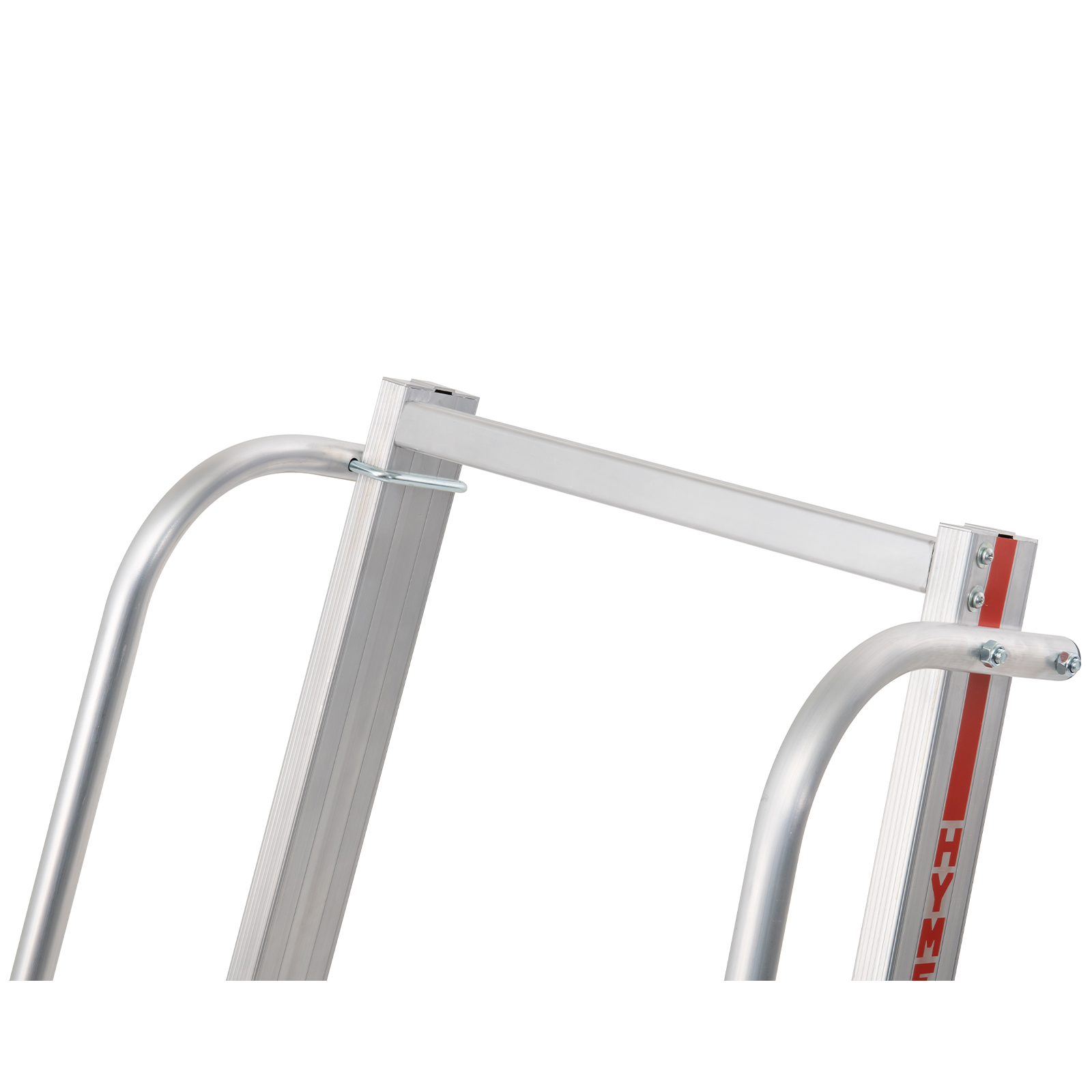 Plattformleiter mit langem Handlauf - 8 Stufen