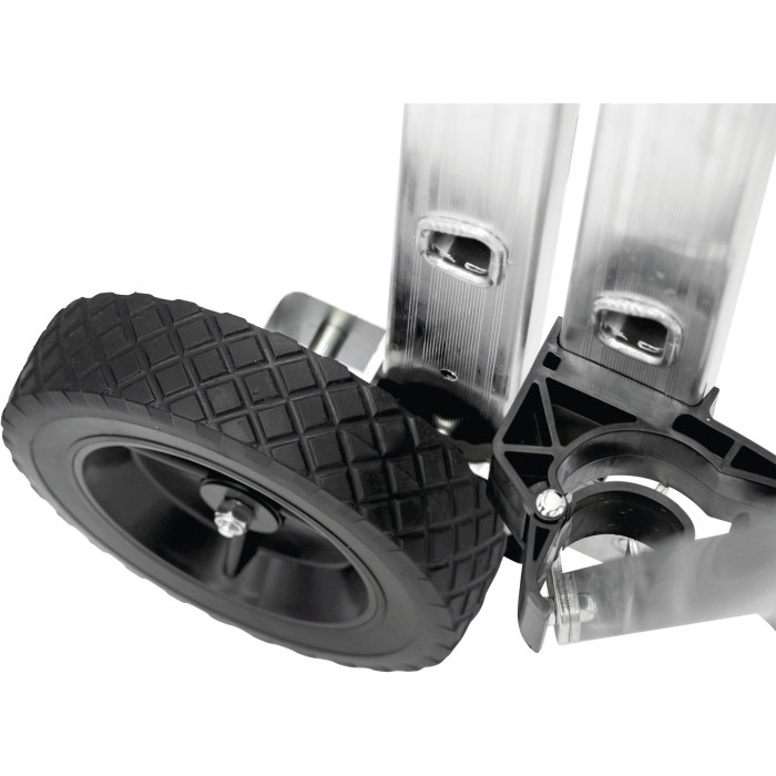 ZAP Masterflex Plus S,  Gebördelte Teleskop-Plattformleiter, 5 Sprossen einschl. Plattform