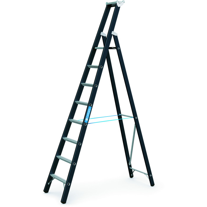 Megastep S, Sprossen-Stehleiter - 8 Sprossen Megastep S, Sprossen-Stehleiter - 8 Sprossen