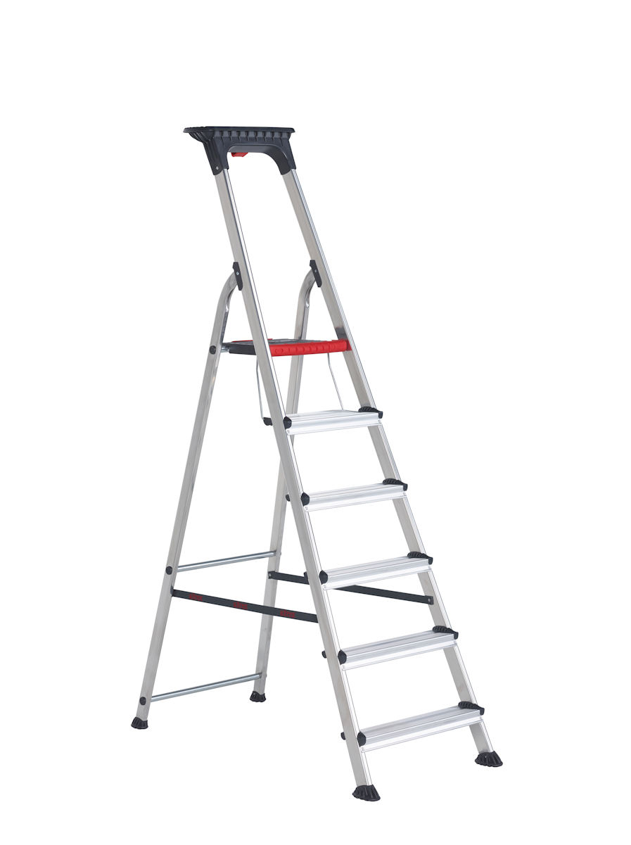 Double Decker Stufenstehleiter, 6 Stufen
