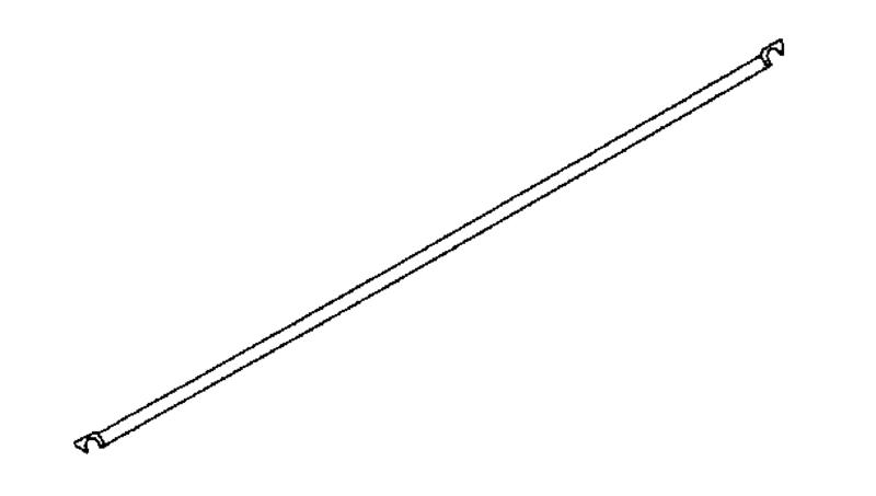 Diagonalstrebe, für Gerüstlänge 1,80 m