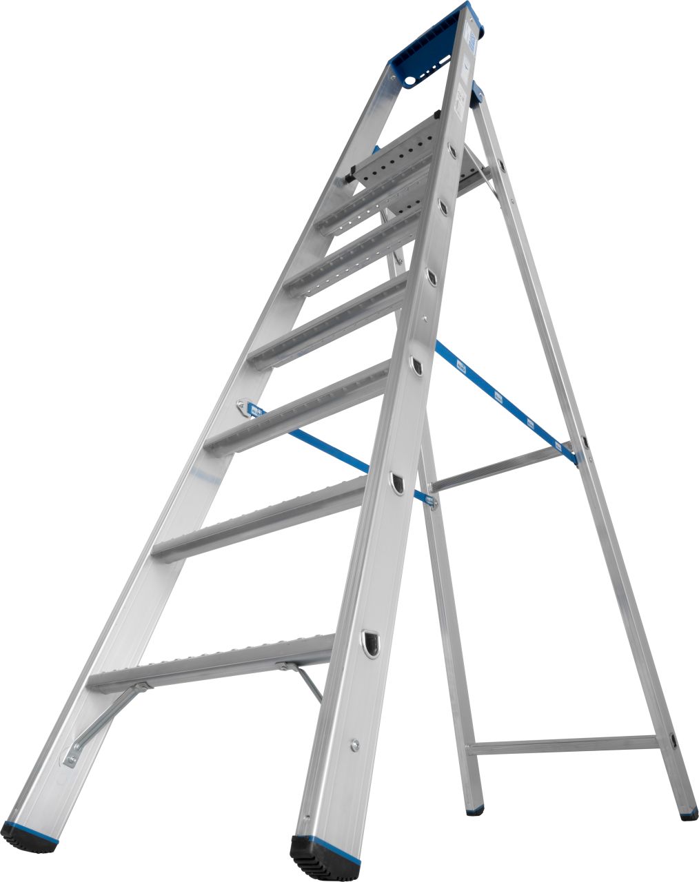 Stabilo Stehleiter mit R13 Stufen, 7 Stufen