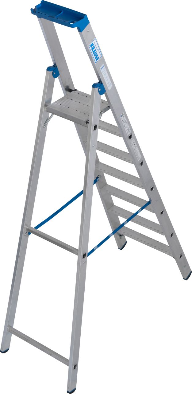 Stabilo Stehleiter mit R13 Stufen, 7 Stufen