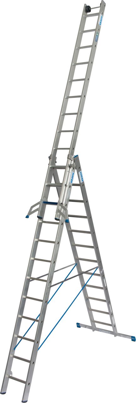 Stabilo Professional Vielzweckleiter +S, 3x12 Stufen/Sprossen Stabilo Professional Vielzweckleiter +S, 3x12 Stufen/Sprossen