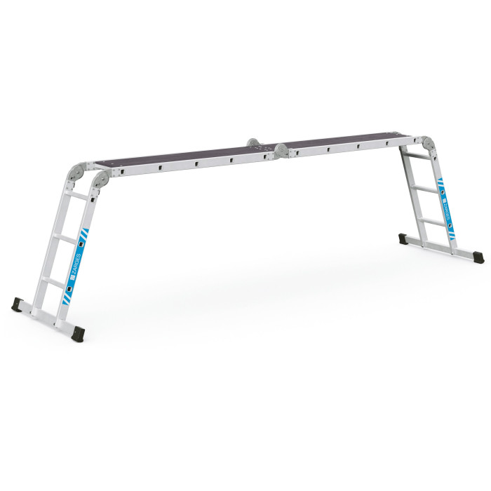 Multitec M, Gebördelte Vielzweckleiter 4-teilig, 4x3 Sprossen