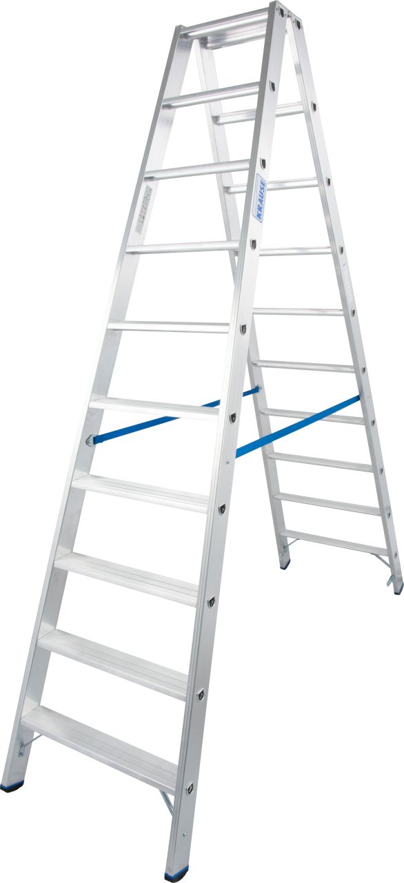 Stabilo Stufen-Doppelleiter 2x10 Stufen