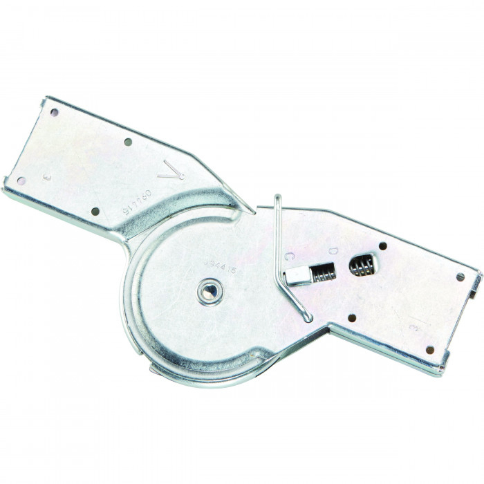 Automatik-Stahl-Scharnier silber – Außenscharnier 40904 / 40905