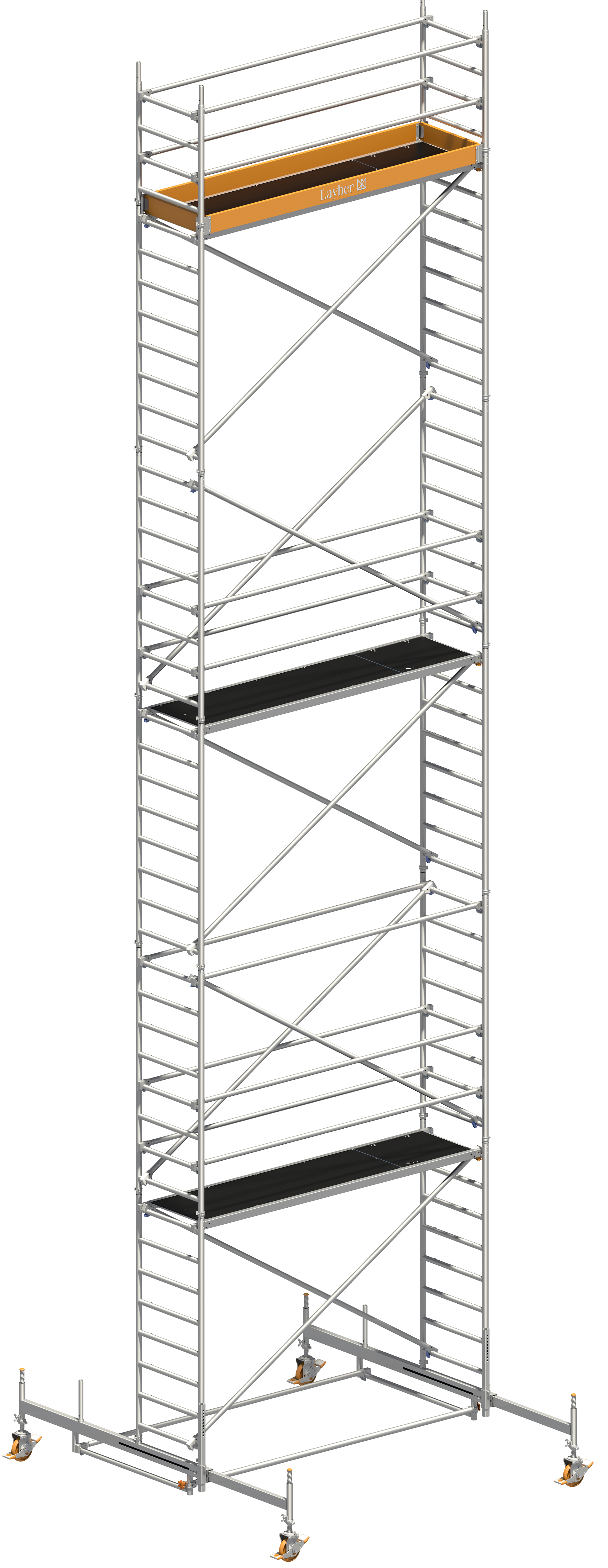 Uni Standard, Arbeitshöhe 12,38 m
