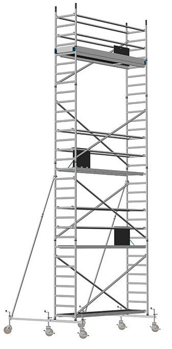 Rhein PROFI - Länge: 3,09 m - Breite: 0,74 m, Standhöhe 2,40 m 
