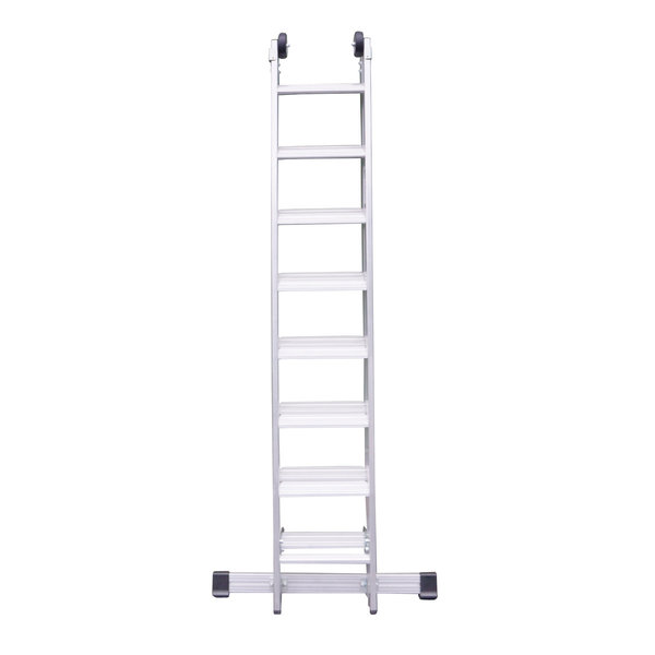 PREMIUM line Alu-Stufenschiebeleiter, 2-teilig, 2 x 8 Stufen