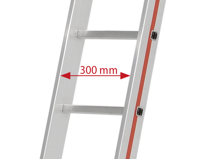 Seilzugleiter, dreiteilig - 3x16 Sprossen