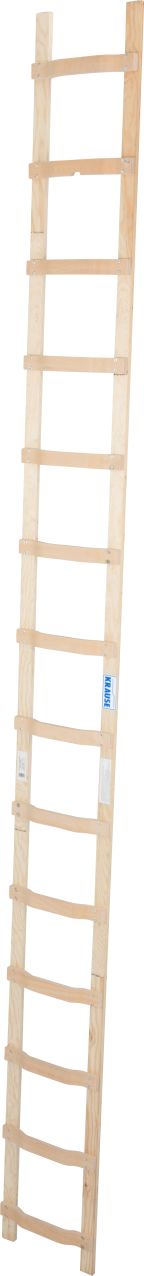 DachLeiter mit 14 Sprossen aus Holz DachLeiter mit 14 Sprossen aus Holz