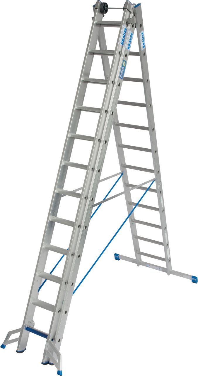 Stabilo Professional Vielzweckleiter +S, 3x12 Stufen/Sprossen Stabilo Professional Vielzweckleiter +S, 3x12 Stufen/Sprossen