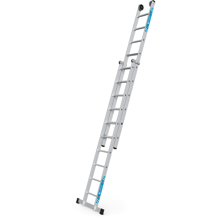 Everest Plus 2E, Gebördelte Stufen-Schiebeleiter 2-teilig, 2x10 Stufen