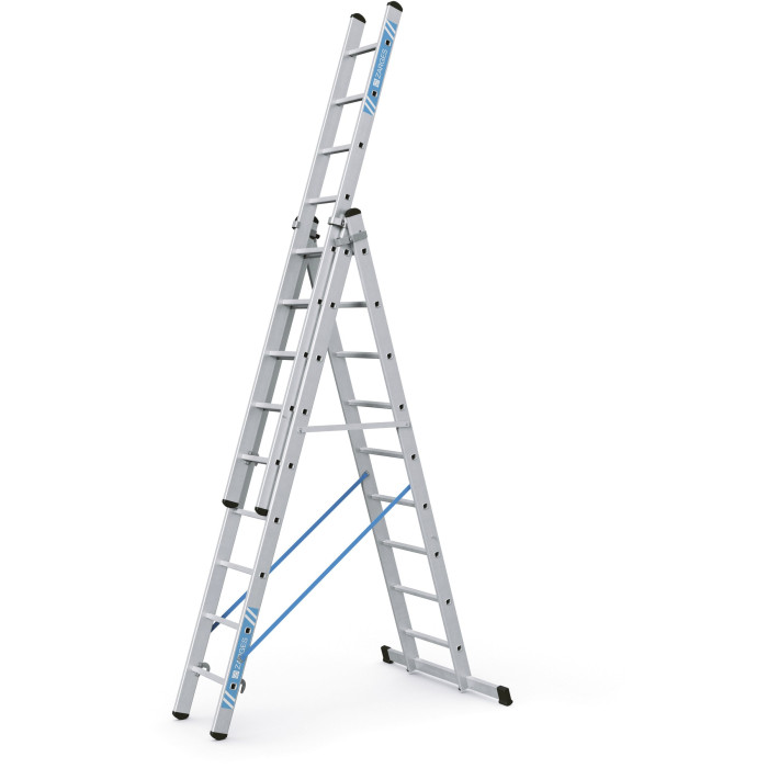 Skymaster X, Gebördelte Mehrzweckleiter, 3-teilig, 3x14 Sprossen