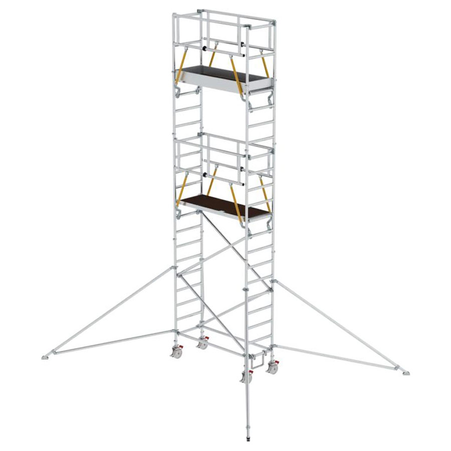 Aluminium-Klappgerüst SG , Gerüstgröße 1,80 x 1,35 m, Arbeitshöhe 6,04 m Aluminium-Klappgerüst SG , Gerüstgröße 1,80 x 1,35 m, Arbeitshöhe 6,04 m