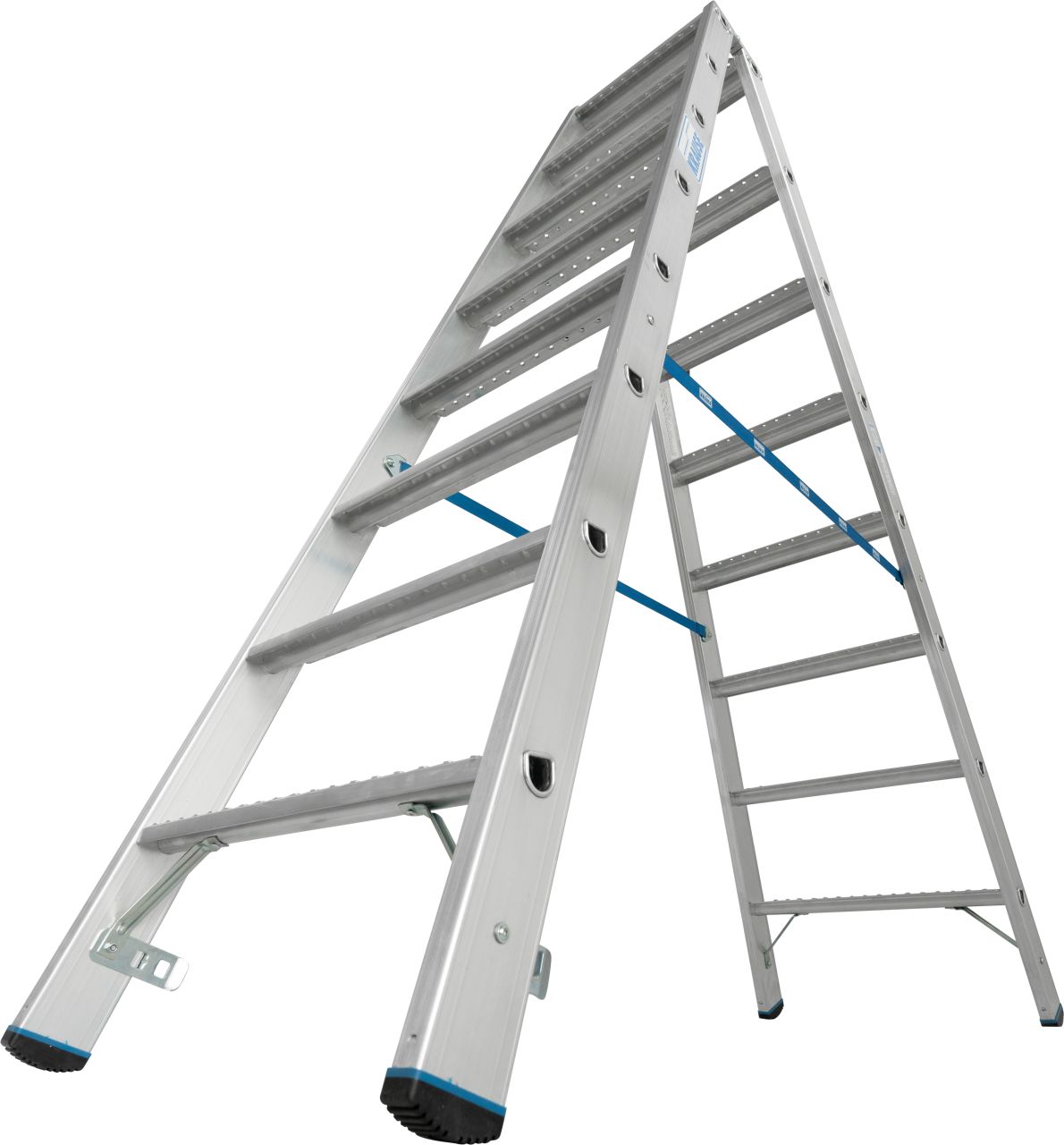 STABILO Doppelleiter mit R13-Stufen, 2 x 8 Stufen STABILO Doppelleiter mit R13-Stufen, 2 x 8 Stufen