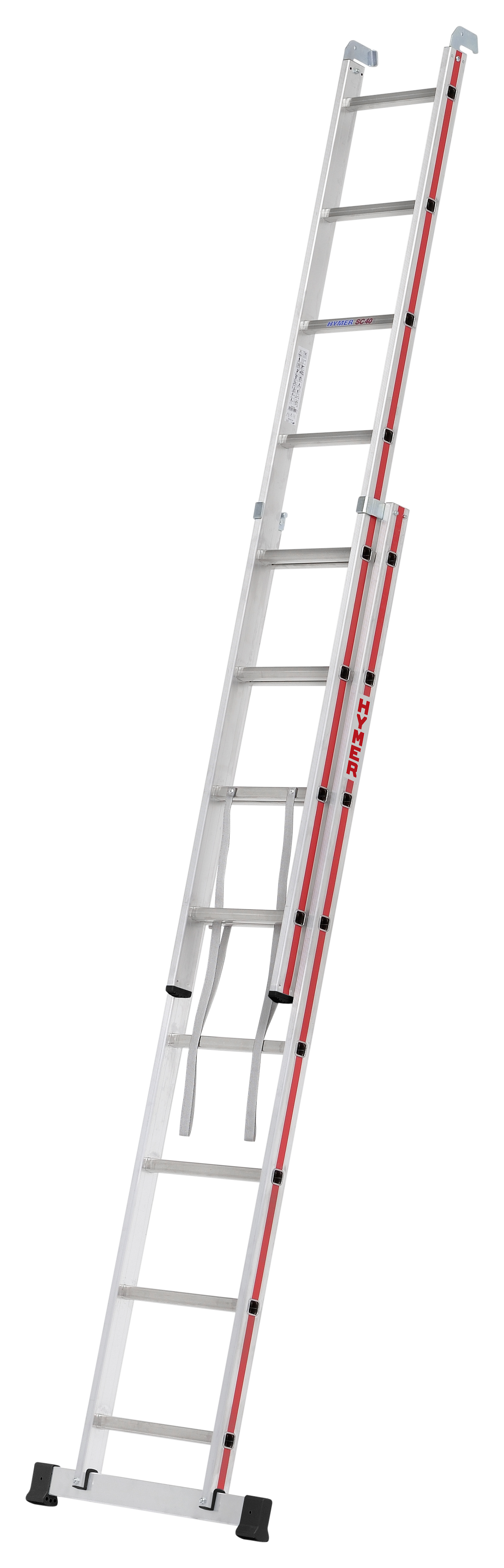 Mehrzweckleiter, zweiteilig - 2x10 Sprossen