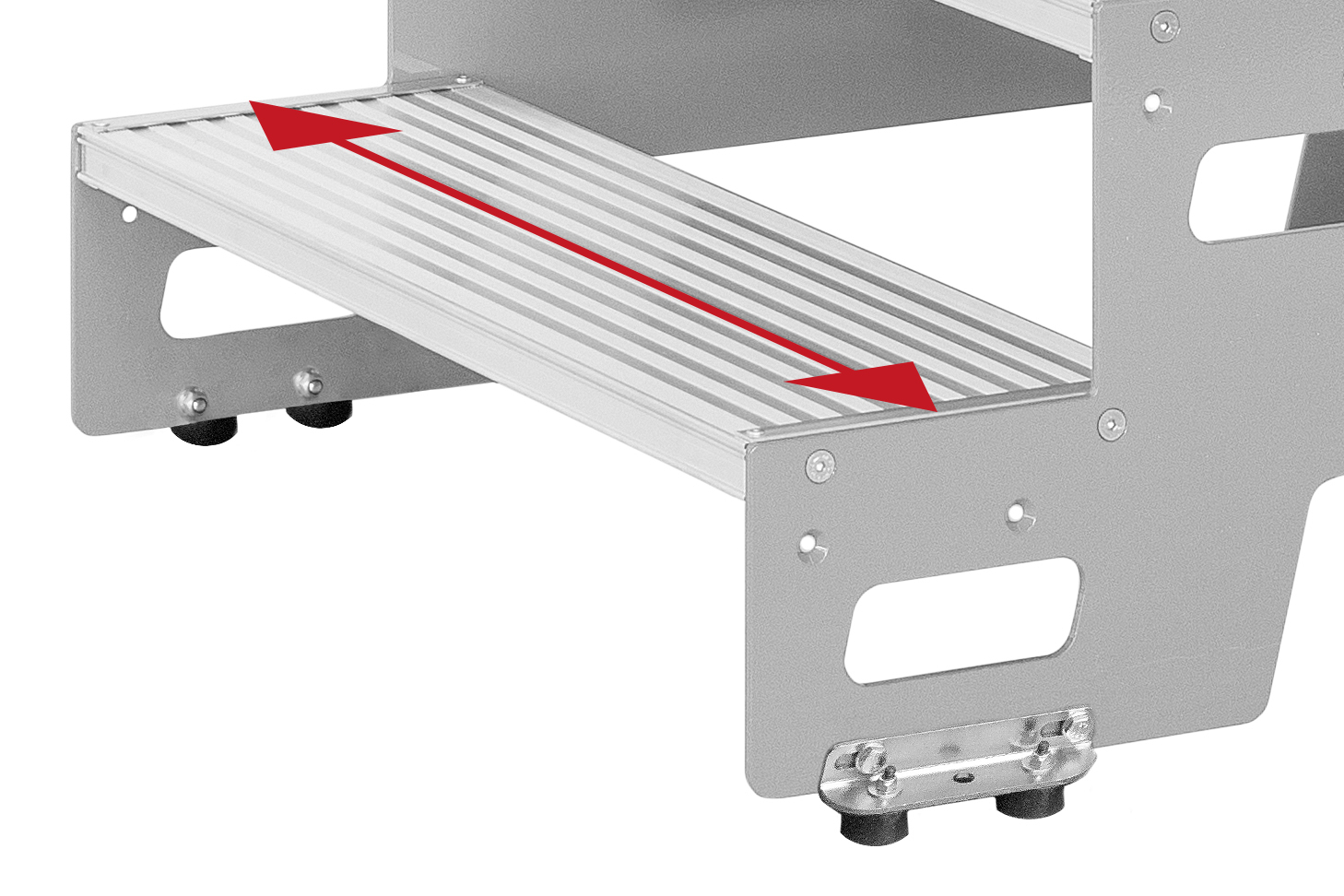 Erweiterungsset, Stufenbreite 1000 mm, 2 Stufen