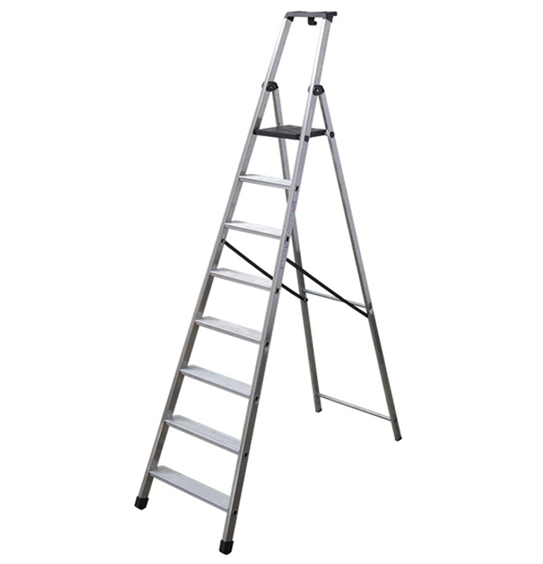 Stufenstehleiter"PiuSu Maxi 110" S100 8 Stufen Stufenstehleiter Piu Su Maxi 110 - 8 Stufen