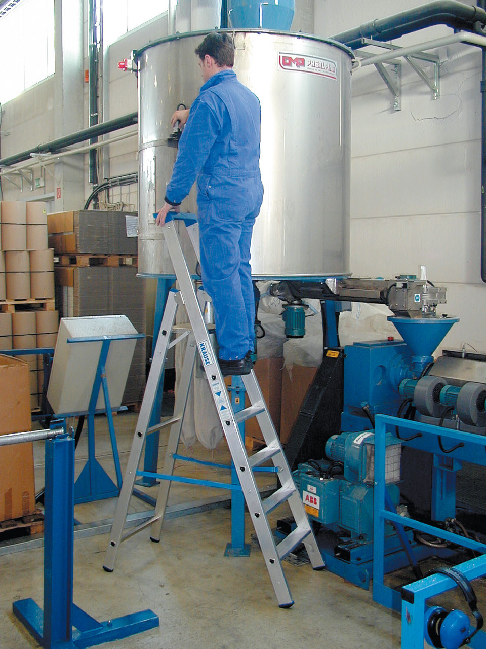 STABILO Stufen-Stehleiter 6 Stufen STABILO Stufen-Stehleiter 6 Stufen