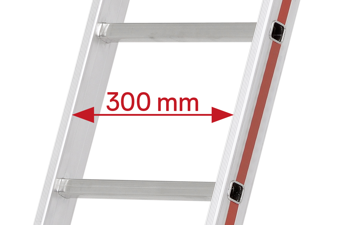 Mehrzweckleiter, zweiteilig - 2x10 Sprossen