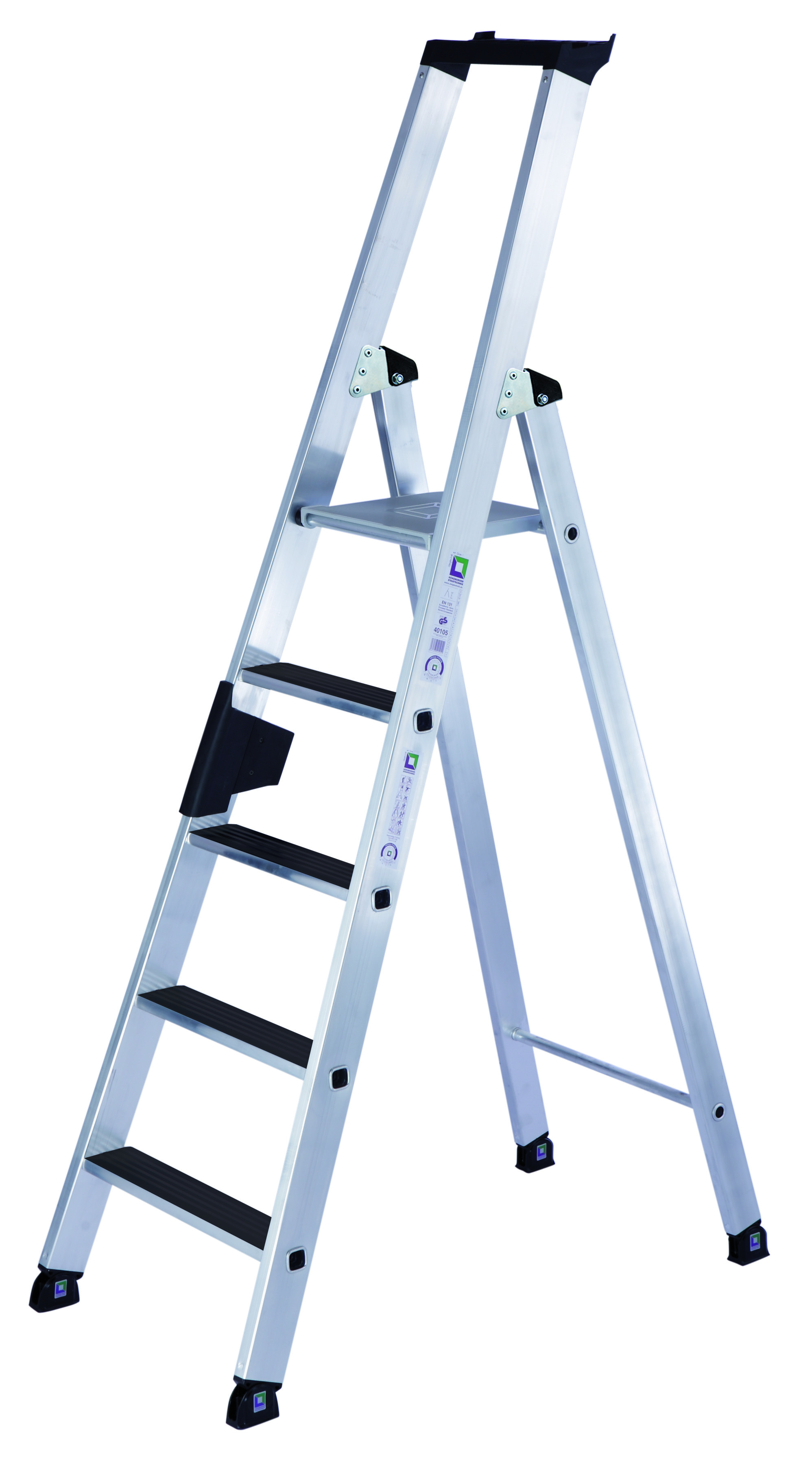 Stufen-Stehleiter, einseitig begehbar, mit clip-step R13