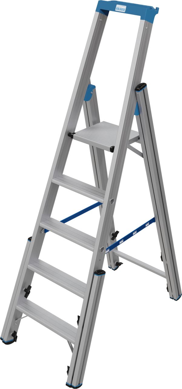 STABILO Teleskop-Stufen-StehLeiter, 5 Stufen STABILO Teleskop-Stufen-StehLeiter, 5 Stufen