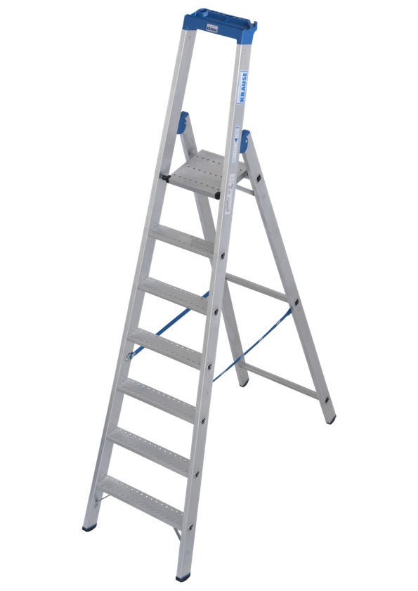 Stabilo Stehleiter mit R13 Stufen, 7 Stufen