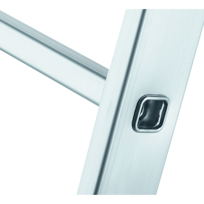 Combimaster Plus X, Gebördelte Mehrzweckleiter, 2-teilig, 2x12 Sprossen Combimaster Plus X, Gebördelte Mehrzweckleiter, 2-teilig, 2x12 Sprossen
