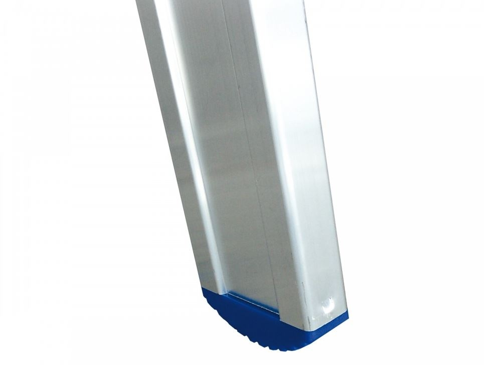 Stufenanlegeleiter "Industrieausführung", 60 cm breit, mit Handlauf, Anti-Rutsch und Befestigungsmaterial