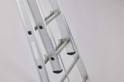 KIBO Schiebeleiter, 2 x 8 Sprossen