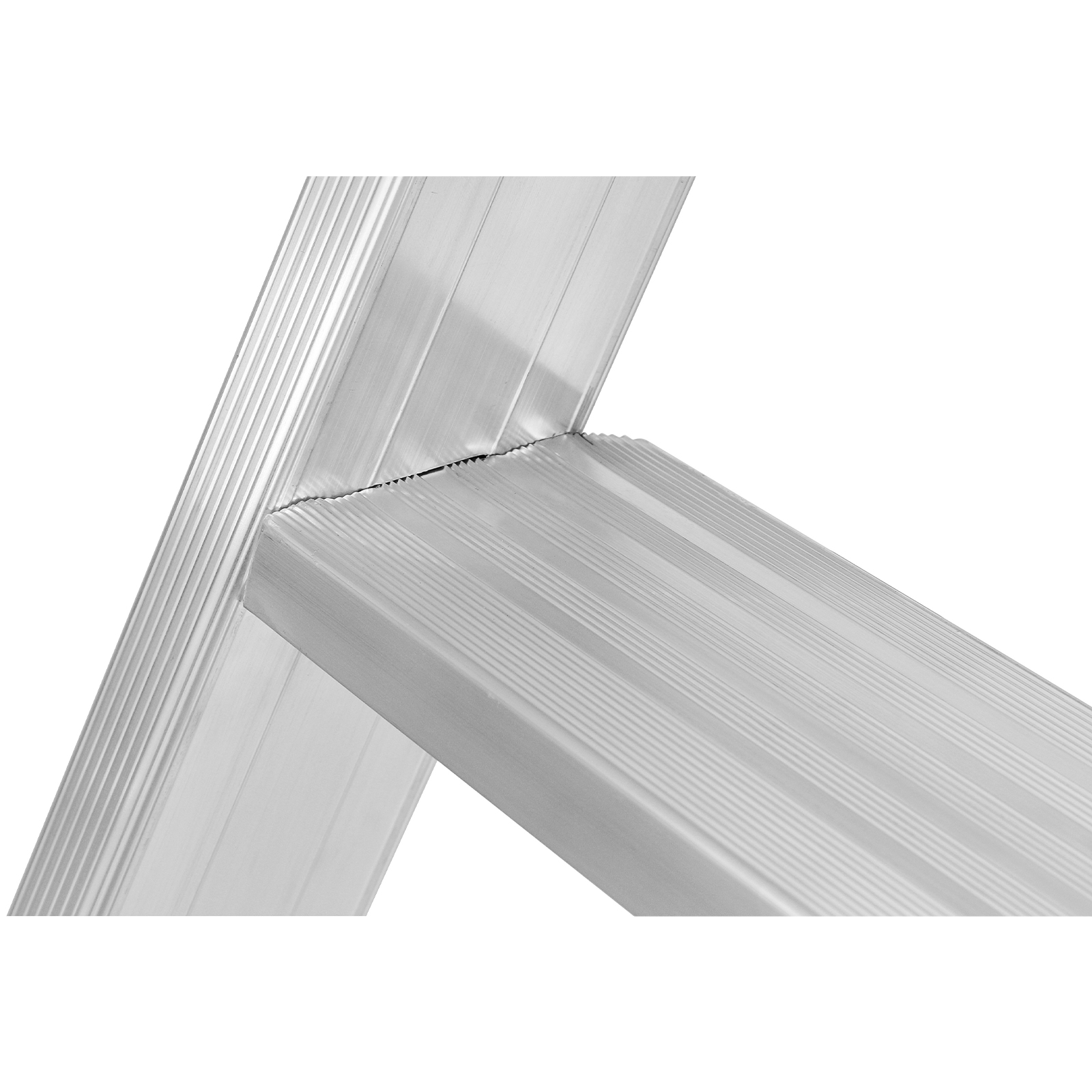 Plattformleiter mit langem Handlauf - 8 Stufen