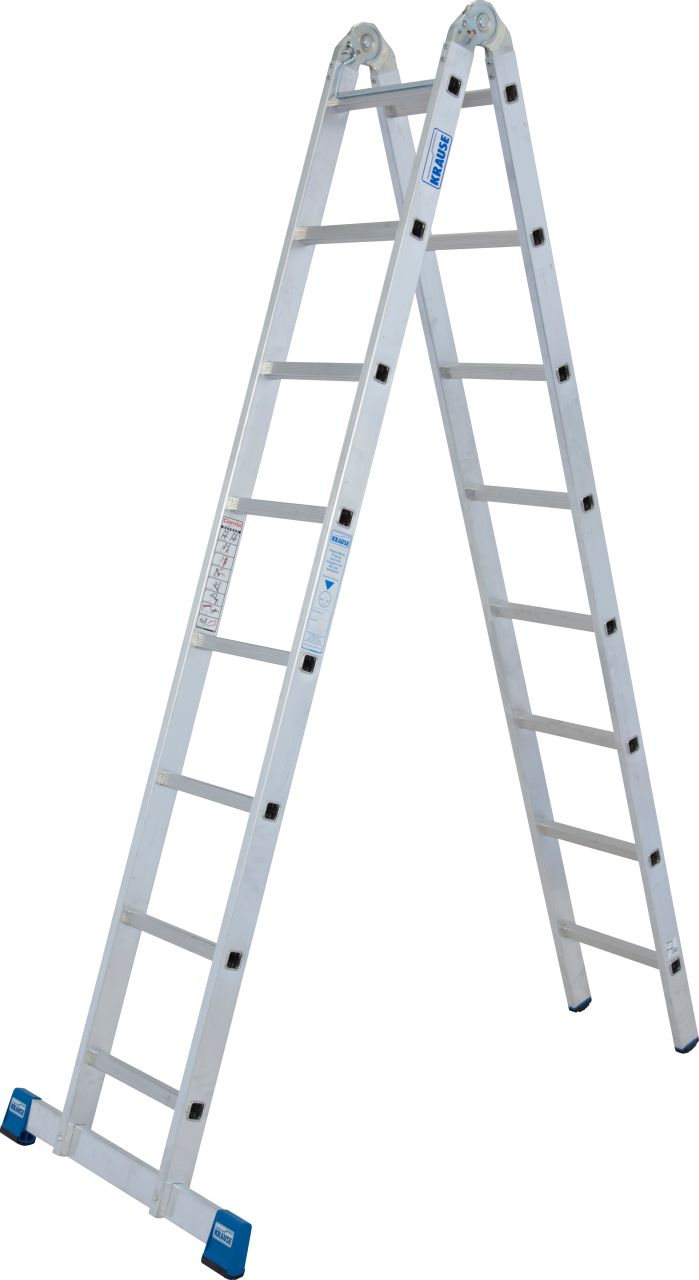 Stabilo Gelenk-Doppelleiter 2x8 Sprossen Stabilo Gelenk-Doppelleiter 2x8 Sprossen