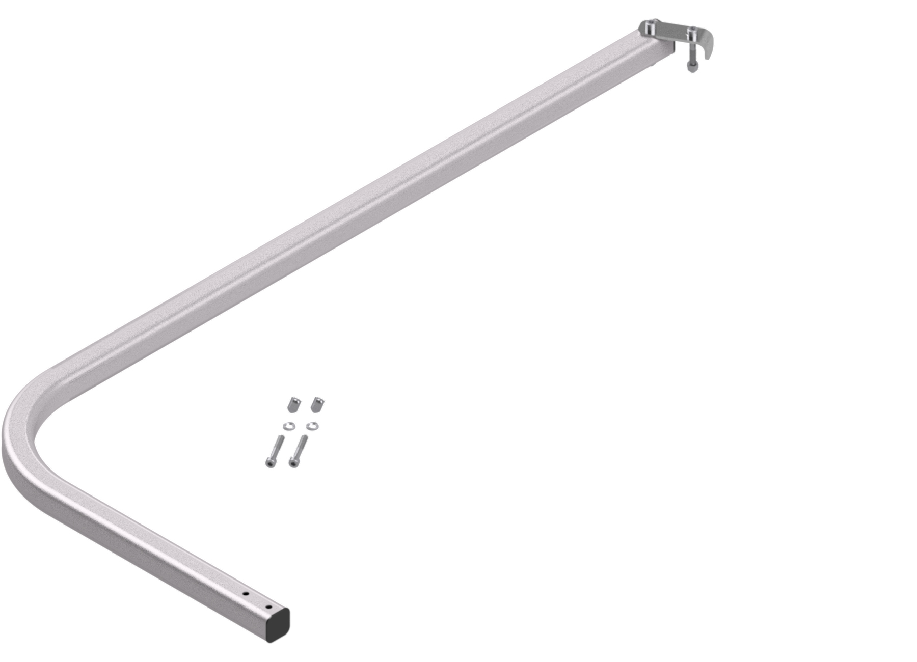 Handlauf für Podesttreppen, für Stufenzahl 8 Handlauf für Podesttreppen, für Stufenzahl 8